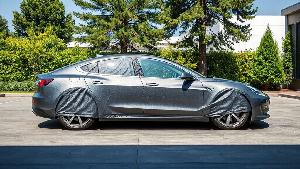 electric sedan cover guide