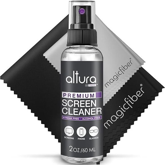 Screen Cleaner Spray & Cloth Kit for LCD & Electronics