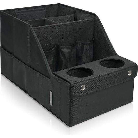 Mulisoft Car Seat Organizer with 11 Storage Compartments