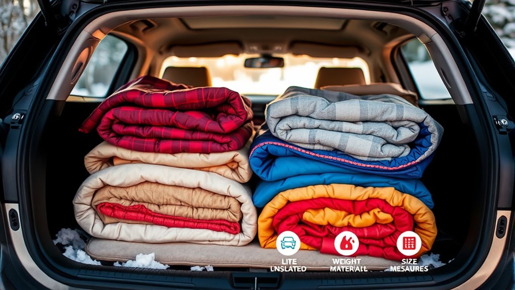 emergency car blanket considerations