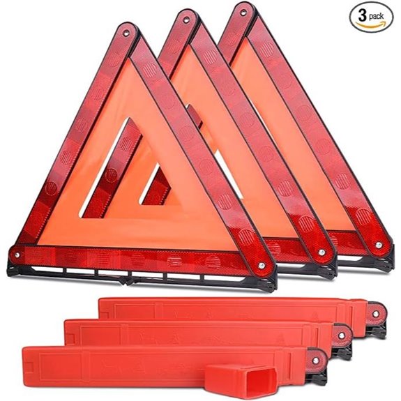 aikko Safety Triangle Kit for Road Emergency
