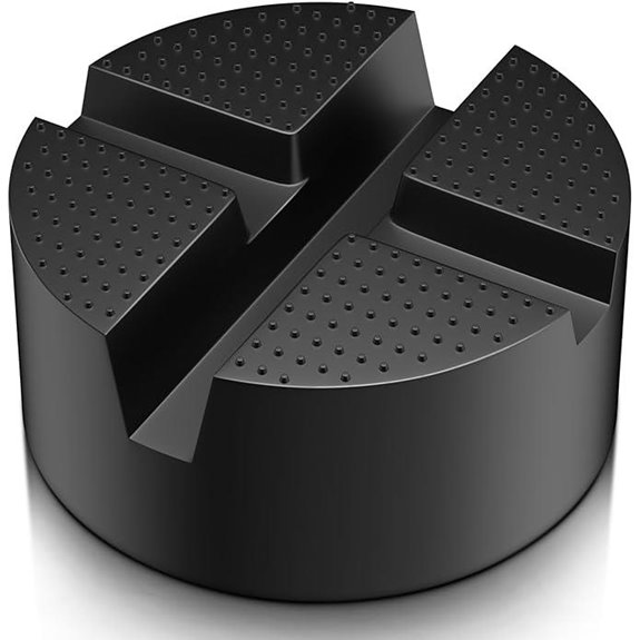 Upgraded Pinch Weld Jack Pad with X-Grooves