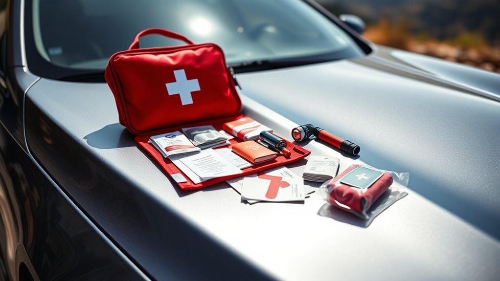 essential portable car first aid