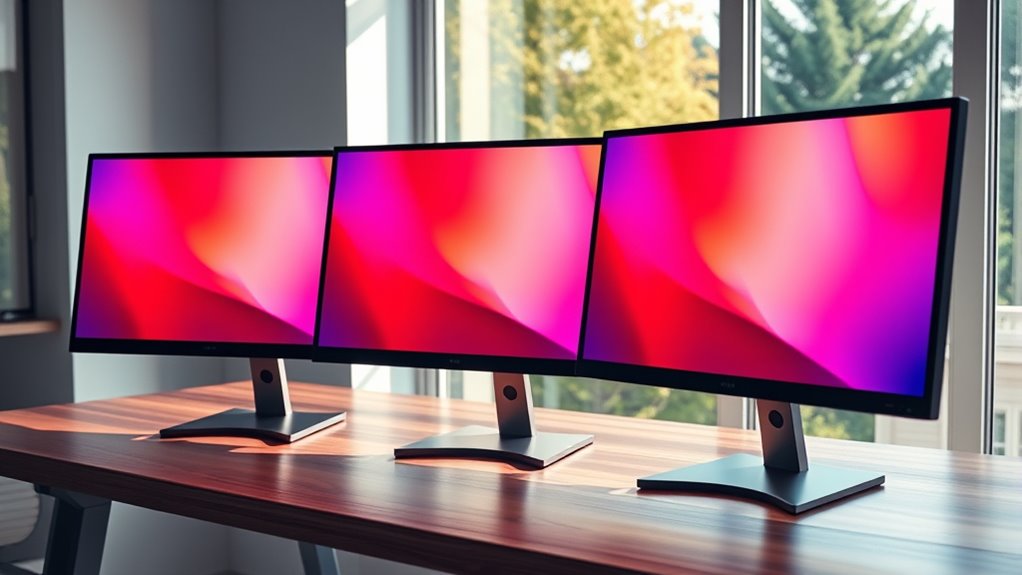 eye friendly monitor features