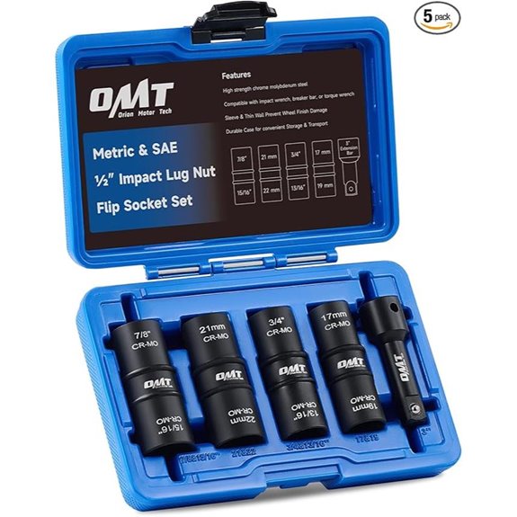 Orion Motor Tech Lug Nut Socket Set (5pc)