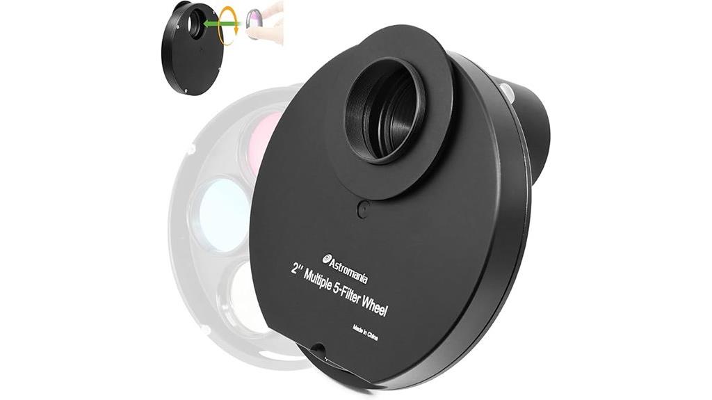 five position telescope filter wheel