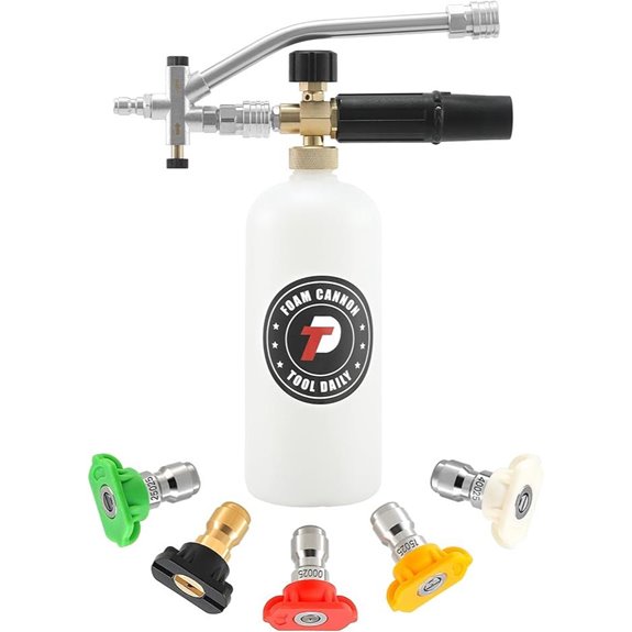 Tool Daily Foam Cannon with Dual Connector Accessory