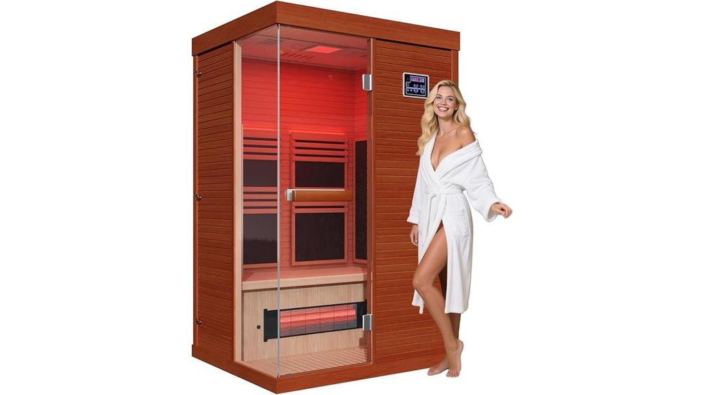 full spectrum sauna features