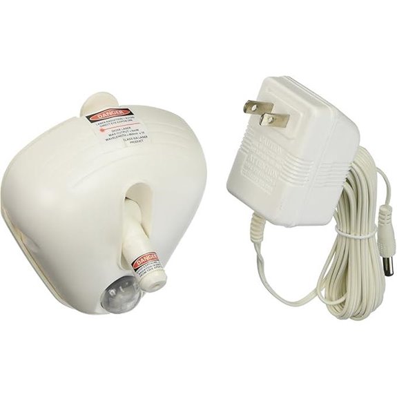 Maxsa 37310-W-RS Park Right Single Garage Laser Park Color: White