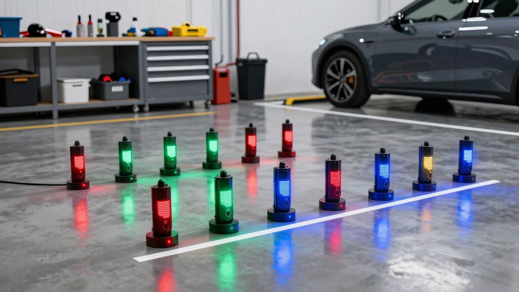 garage parking laser guides