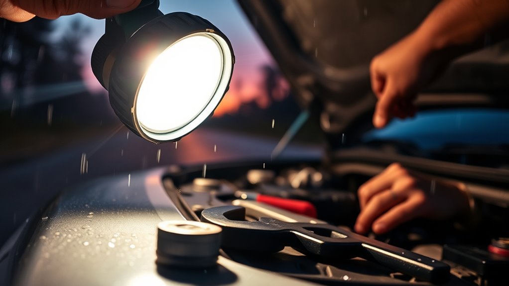 headlamp features for repairs