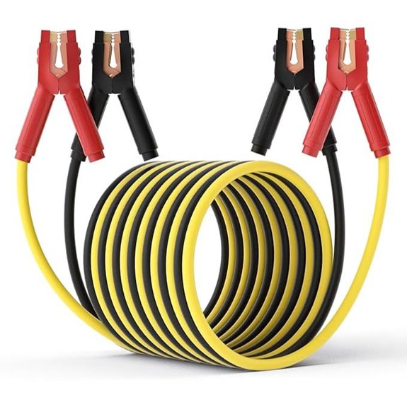 Heavy Duty 0 Gauge Jumper Cables with Carry Case