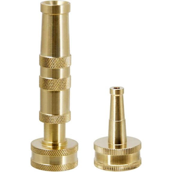 Twinkle Star Brass Heavy Duty Hose Nozzle
