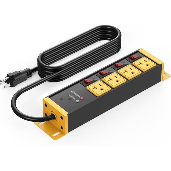 CCCEI Heavy Duty Surge Protector Power Strip