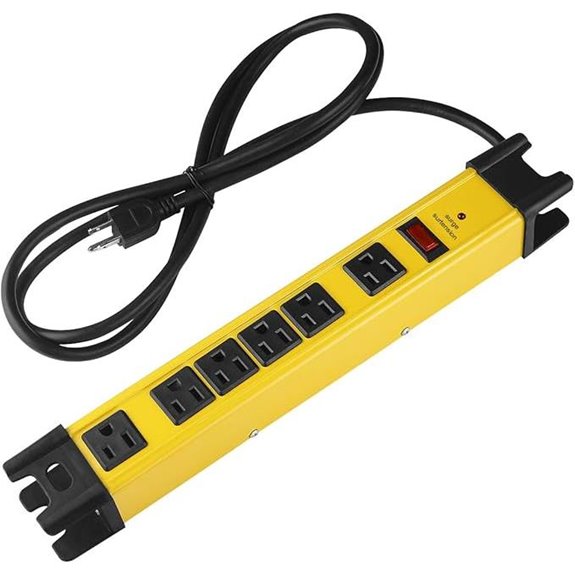 CCCEI Heavy Duty Surge Protector Power Strip