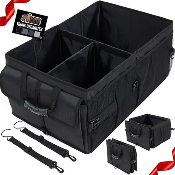 GORILLA GRIP Large Capacity Trunk Storage Organizer