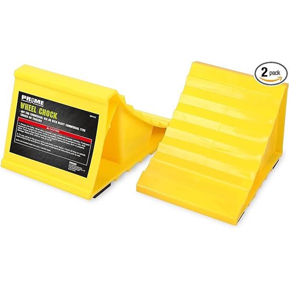 PR1ME Heavy Duty Wheel Chocks (2 Pack)