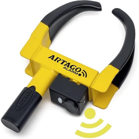 heavy duty wheel lock