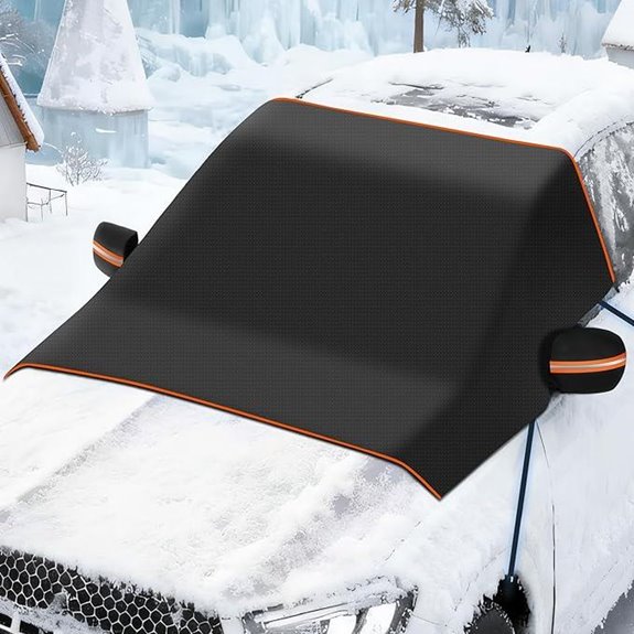 Heavy Duty Snow & Ice Windshield Cover for Large SUV