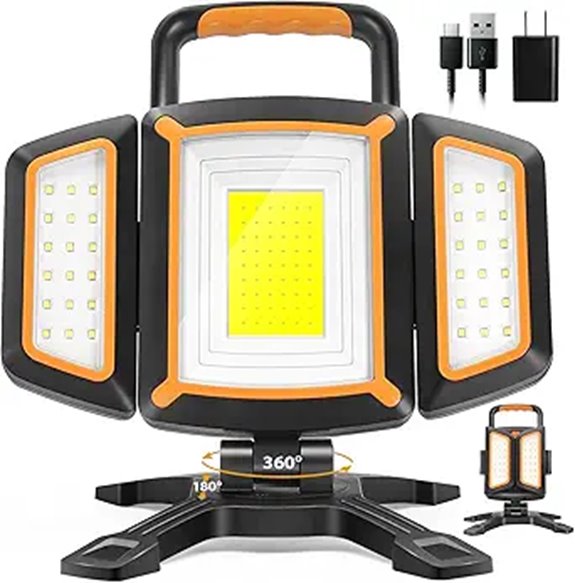 30W Rechargeable Magnetic Work Light (3000 Lumen)
