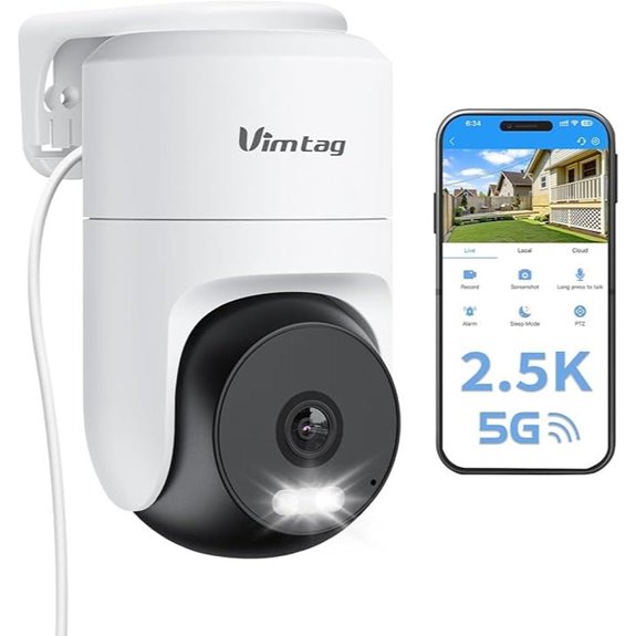 VIMTAG 2.5K Outdoor/Indoor Security Camera