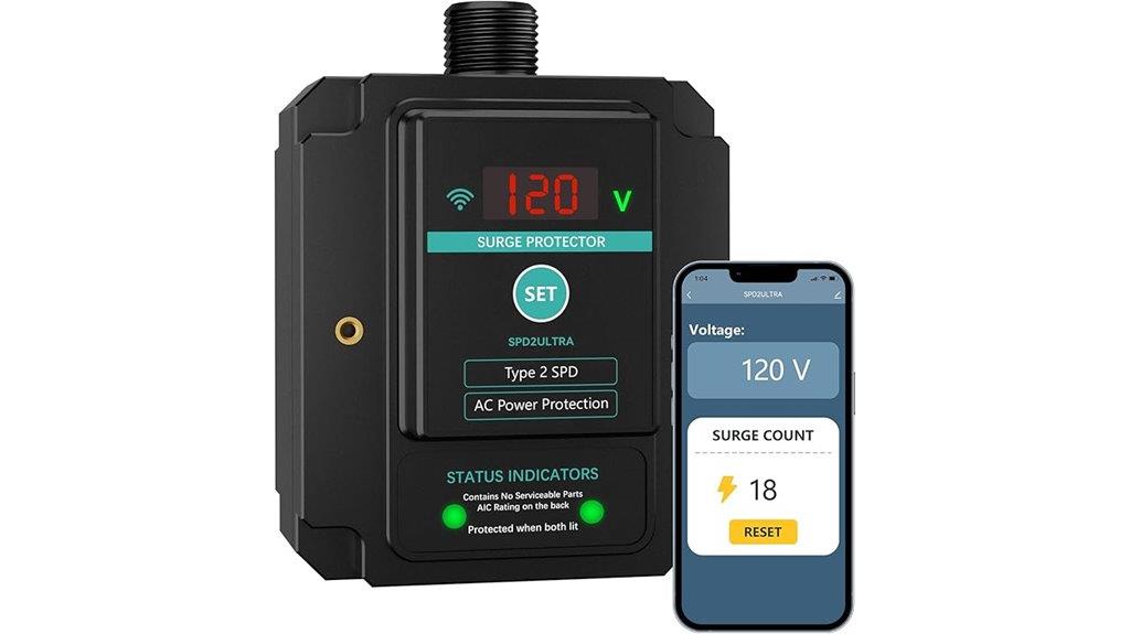 high surge protection capacity