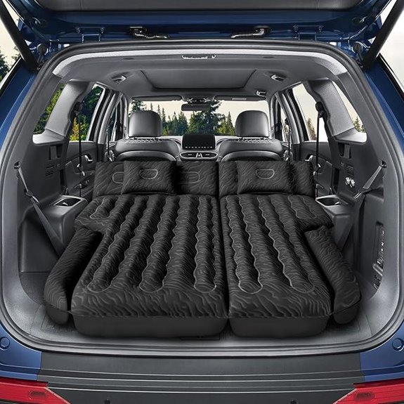Inflatable SUV Air Mattress with Pump and Pillows