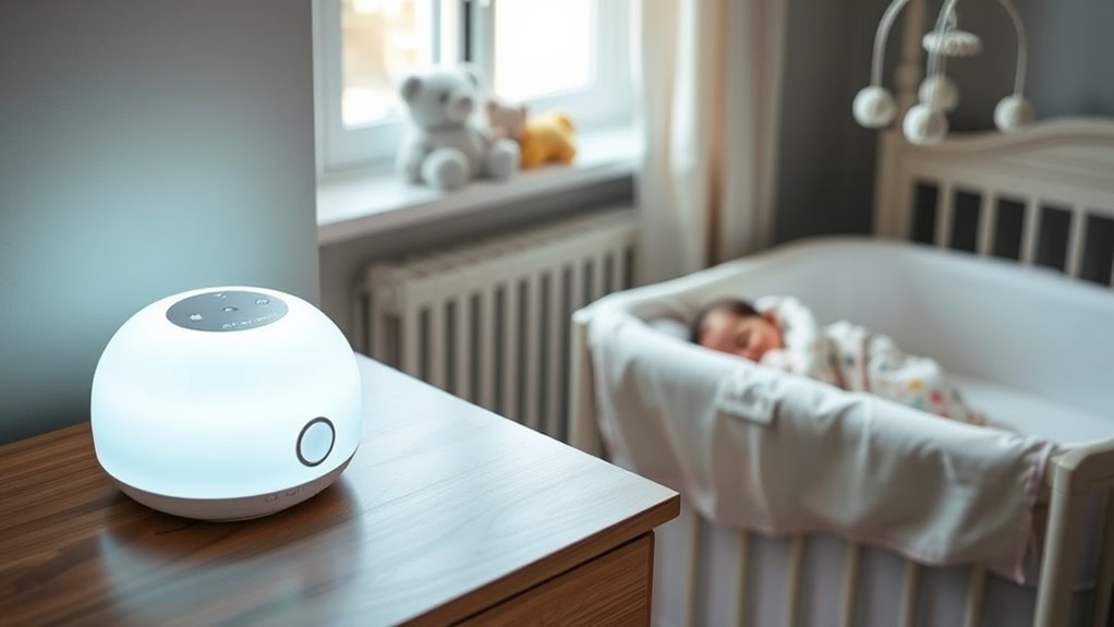 key factors for newborn white noise