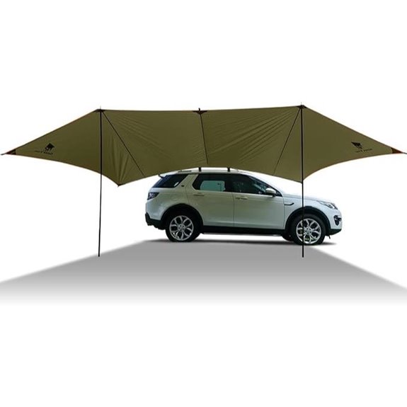 GEERTOP Large Car Side Camping Awning Shelter