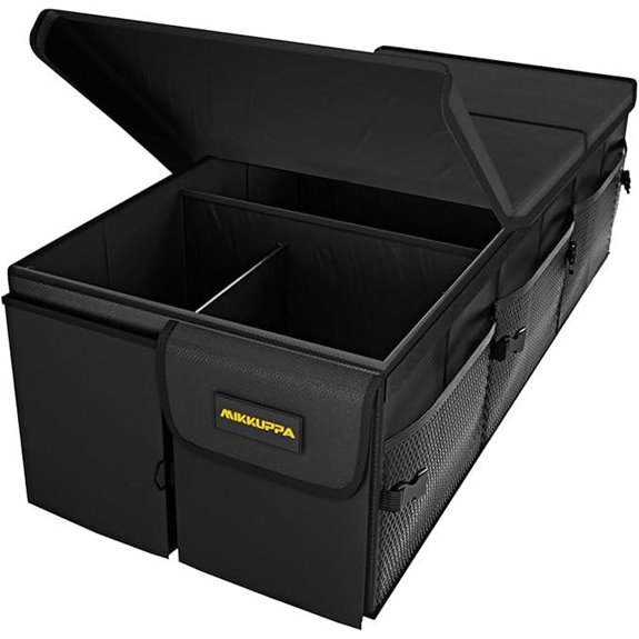MIKKUPPA 95L Car Trunk Organizer with Lid