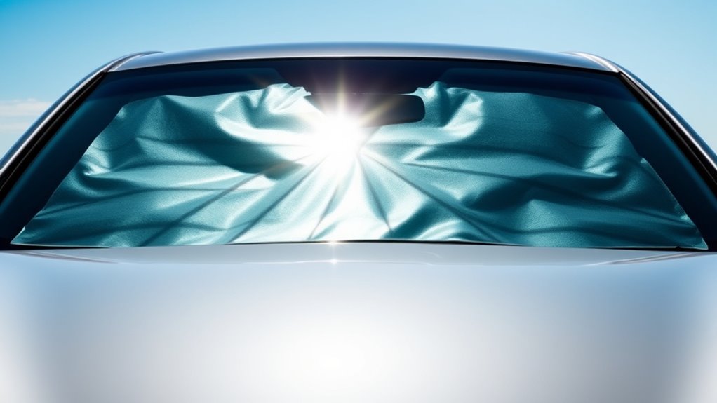 large windshield sun shade considerations