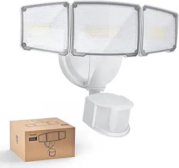 Philips 72W LED Security Lights with PIR Sensor