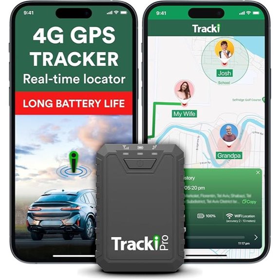 Tracki Pro GPS Vehicle Tracker with Long Battery Life Life