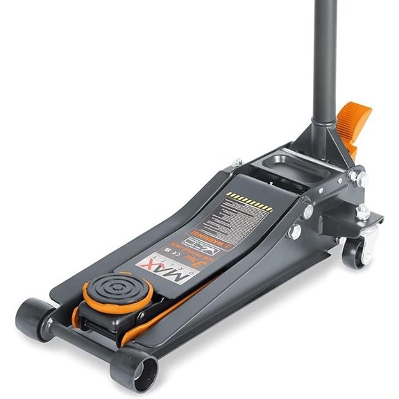 3-Ton Low-Profile Dual Pistons Racing Floor Jack