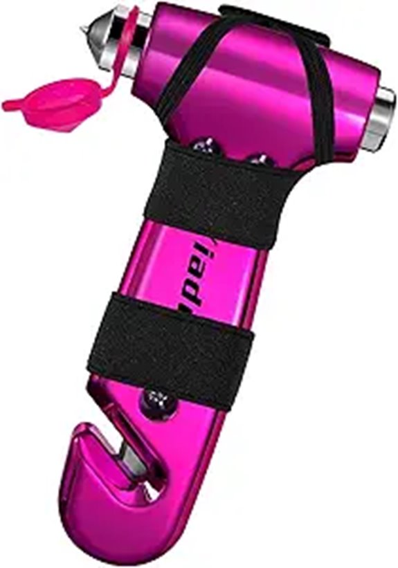 3-in-1 Emergency Car Escape Tool with Glass Breaker