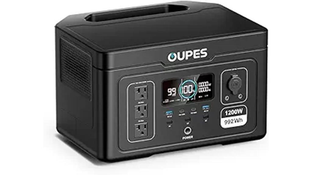 oupes 1200w portable power