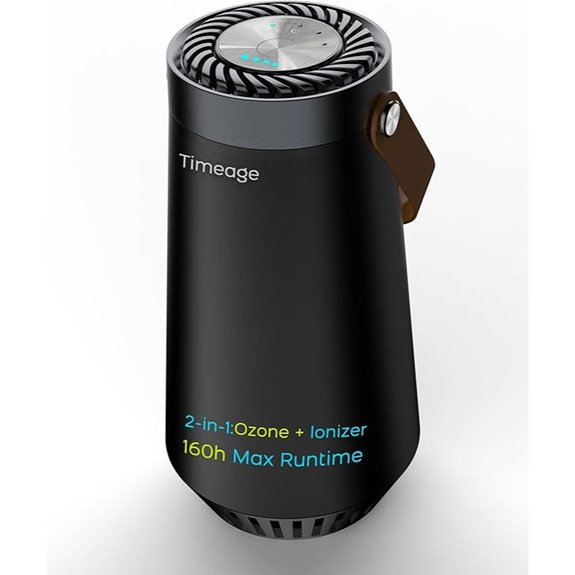 Ozone Generator and Air Ionizer for Odor Removal