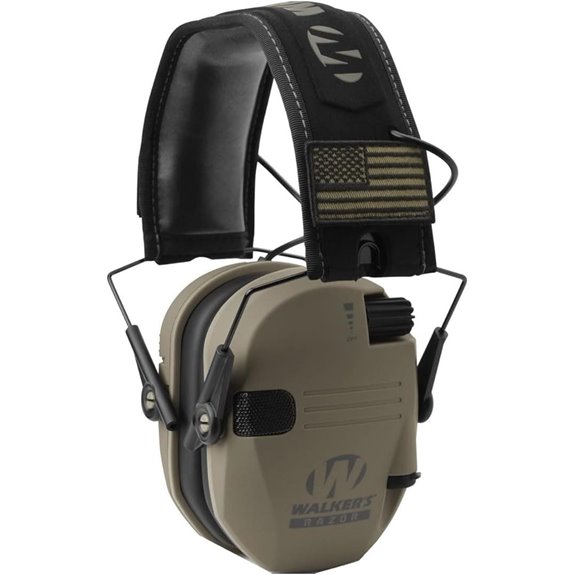 Walker's Razor Slim Electronic Earmuffs for Shooting
