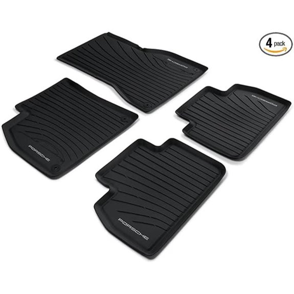 Porsche Macan Electric All-Weather Floor Mats (4-Piece)
