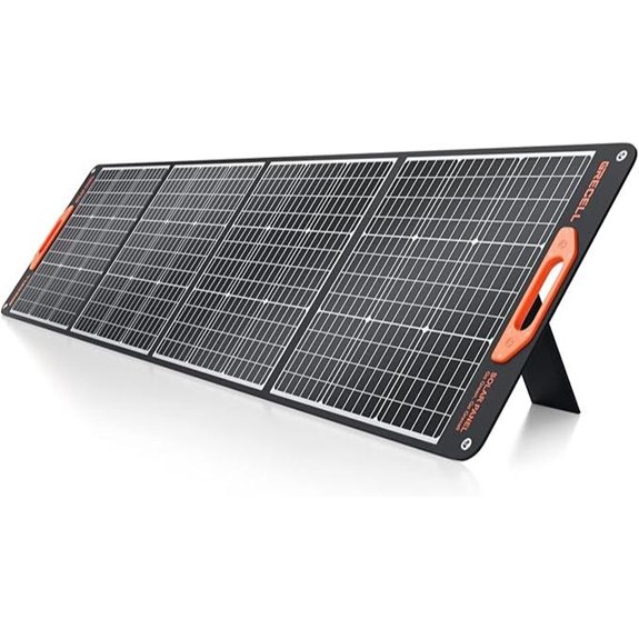 200W Portable Flexible Solar Panel for Power Backup