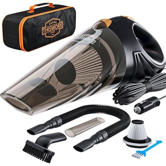 THISWORX Portable Car Vacuum Cleaner with Attachments