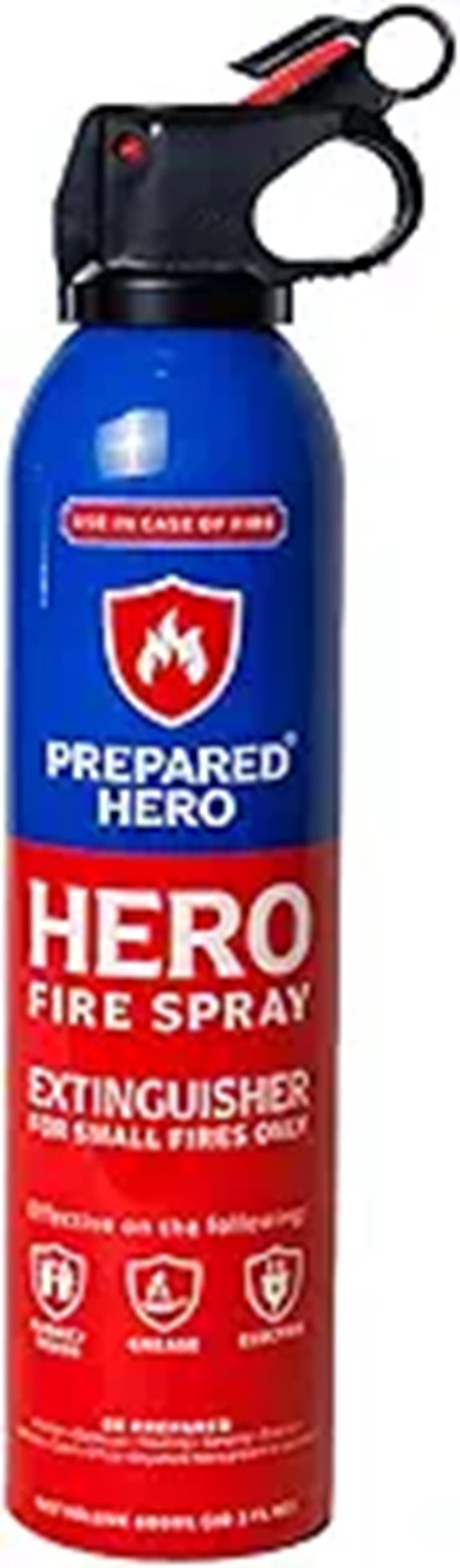 Prepared Hero Fire Spray: Portable Kitchen & Car Fire Extinguisher