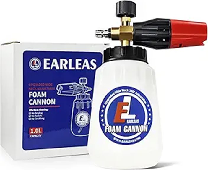 Foam Cannon for Pressure Washer and Surface Cleaning