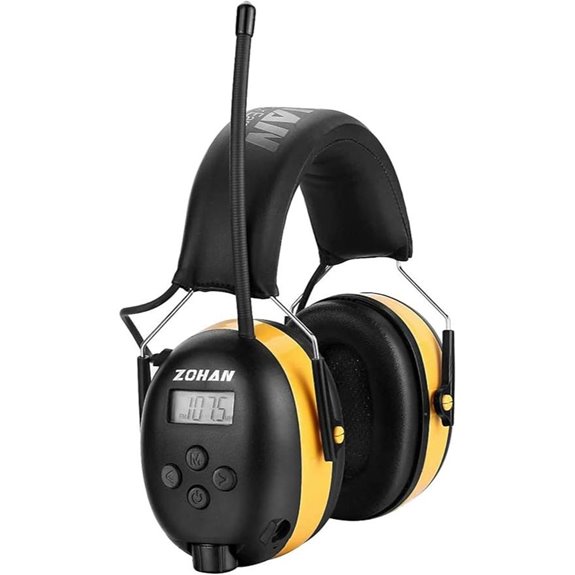 ZOHAN EM042 AM/FM Radio Noise Reduction Ear Muffs