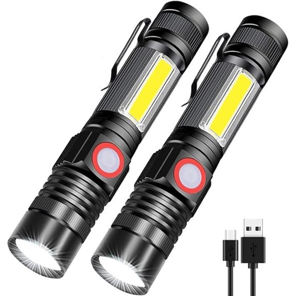 Rechargeable Super Bright Tactical LED Flashlight