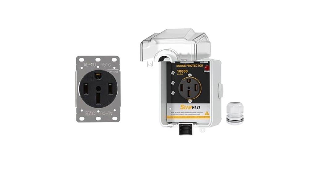rv power outlet surge