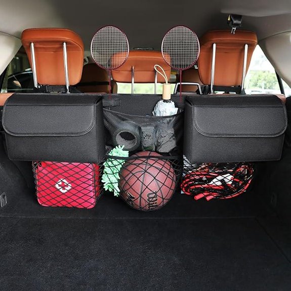 Deluxe Car Trunk Organizer with 6 Pockets