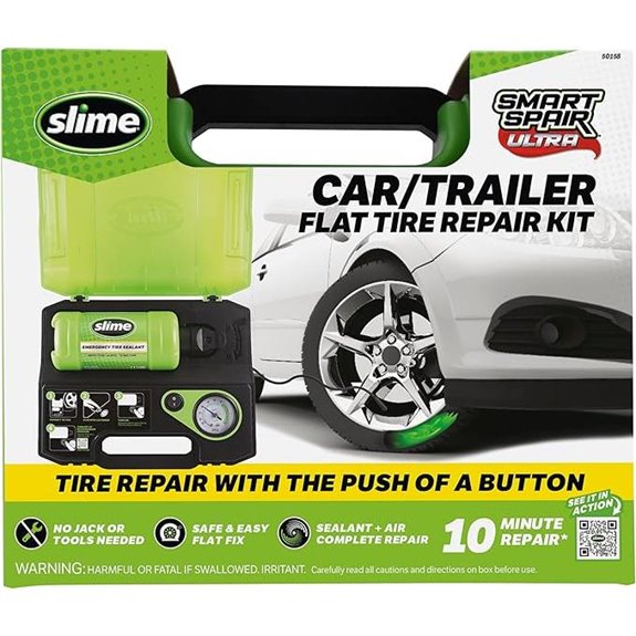 Slime Flat Tire Repair Kit Smart Spair Ultra