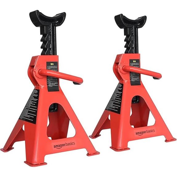 Amazon Basics Steel Jack Auto Stands (1 Pair)