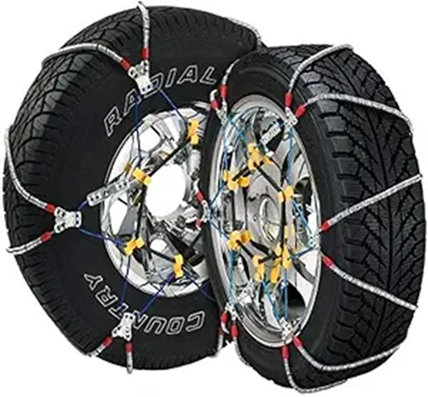 SCC SZ143 Super Z6 Tire Chains for Vehicles